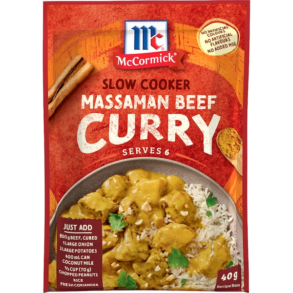 McCormick Slow Cooker Massaman Coconut Beef 40g
