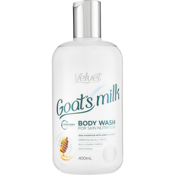 Velvet Goats Milk & Honey Bodywash 400ml