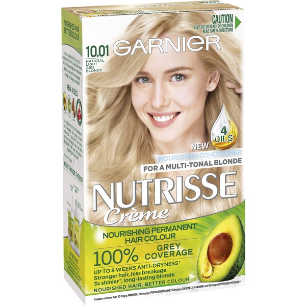 Garnier Nutrisse Pearly Blondes 10.01 Natural Light Blonde Each