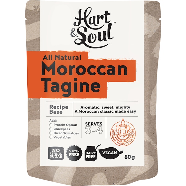 Hart & Soul All Natural Moroccan Tagine Recipe Base 80g