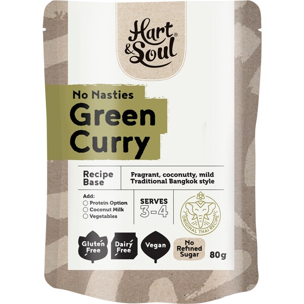 Hart & Soul All Natural Green Curry Recipe Base 80g