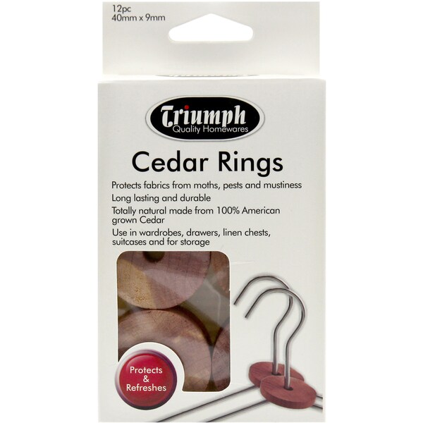 Triumph Cedar Rings 12 Pack