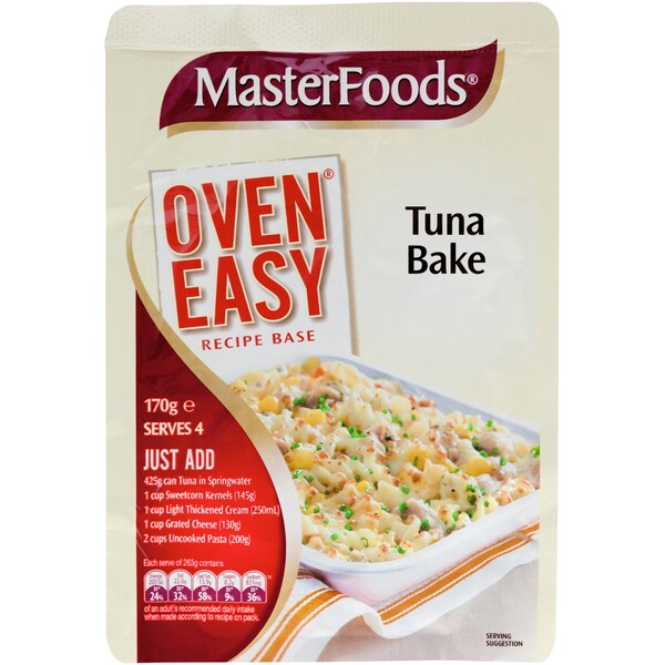 MasterFoods Tuna Bake Recipe Base 170g