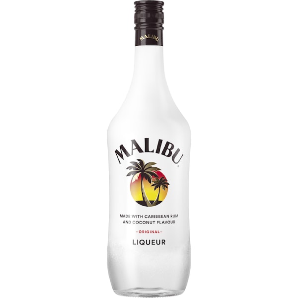 Malibu Coconut Flavour White Rum 1l