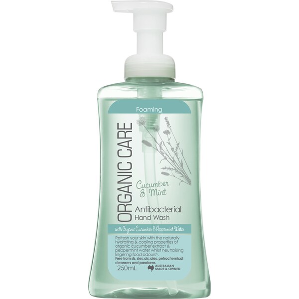 Organic Care Refreshing Foaming Handwash 250ml