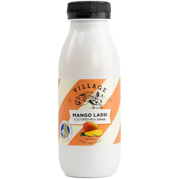 Village Mango Lassi Cultured Drink 300ml