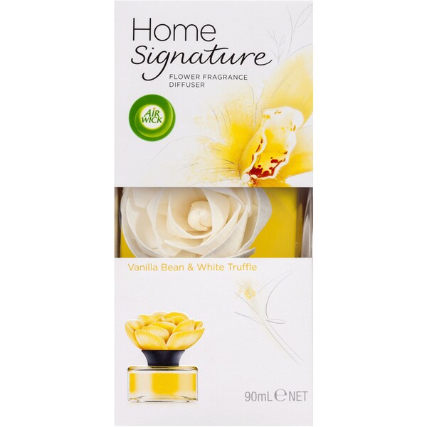 Air Wick Home Signature Flower Diffuser Vanilla Bean & White Truffle Each