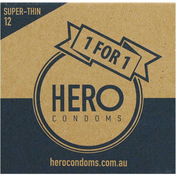 HERO Condoms CONDOMS SUPER THIN 12PK