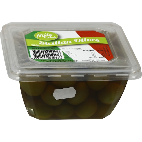 Sicilian Olives     450g