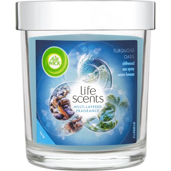 Air Wick Life Scents Turquoise Oasis Candle 141g