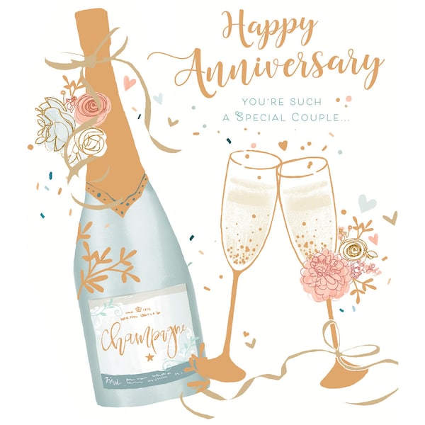 John Sands Happy Anniversay Card Each