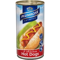Plumrose Frankfurts Hot Dogs
