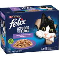 Felix As Good As It Looks Favourite Selection Wet Cat Food