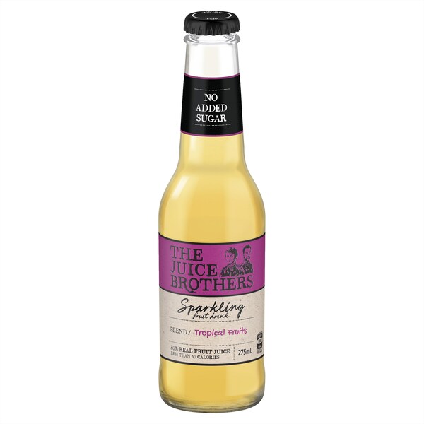 The Juice Brothers Sparkling Fruit Drink Tropical 275ml