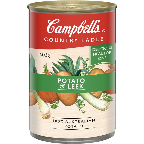 Campbell's Country Ladle Potato And Leek Soup 405g