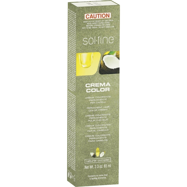 Solfine Crema Colour 1N Black 65mL