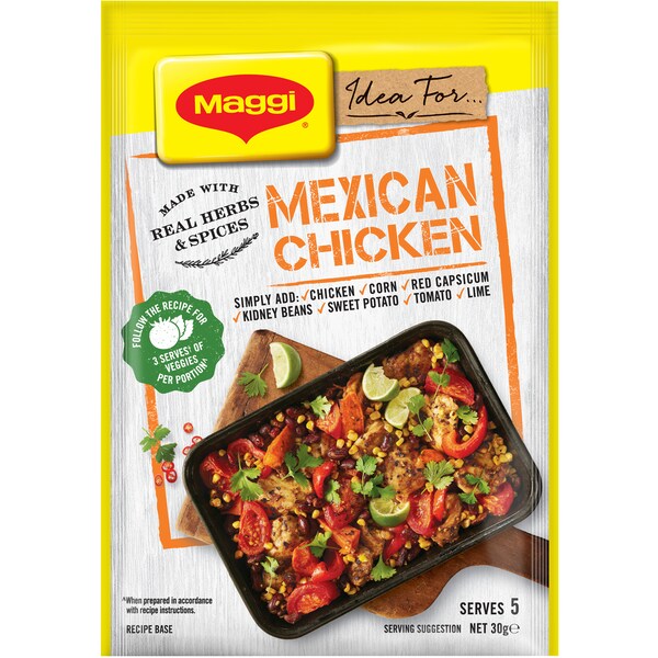 Maggi Mexican Chicken Recipe Base 30g