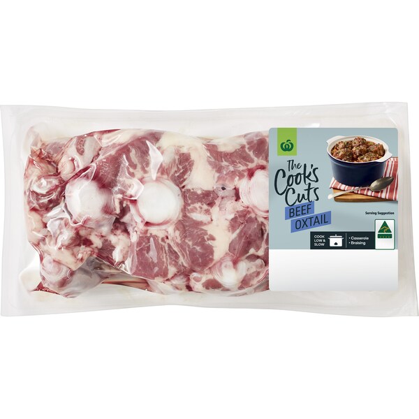 Woolworths Cooks Cuts Ox Tail 450g - 600g