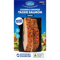 Tassal Cooked & Smoked Salmon Pepper