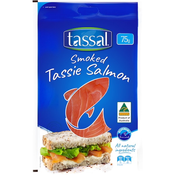 Tassal Smoked Salmon 75g