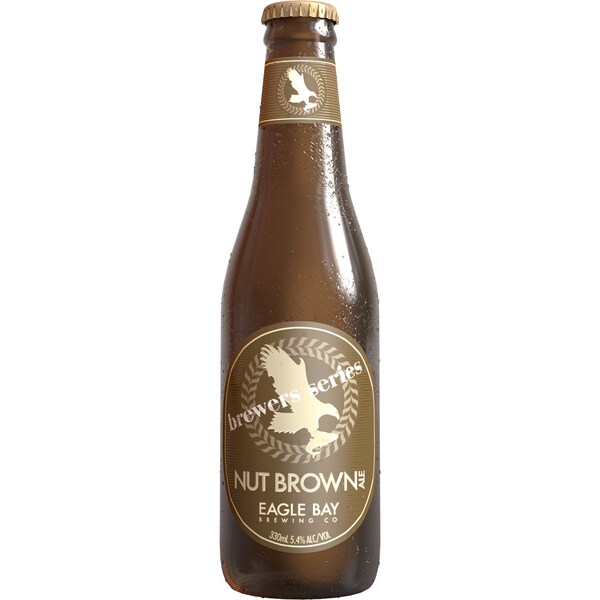 Eagle Bay Brewing Co Nut Brown Ale Bottle 330mL
