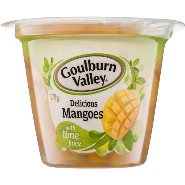 Goulburn Valley Mangoes With Lime Juice 170g