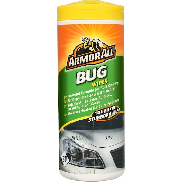 Armor All Bug Wipes 30 Pack