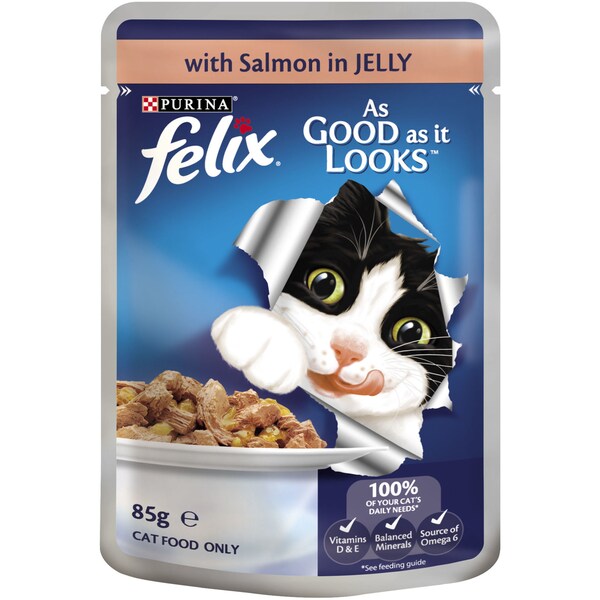 Felix As Good As It Looks Salmon Pouch 85g