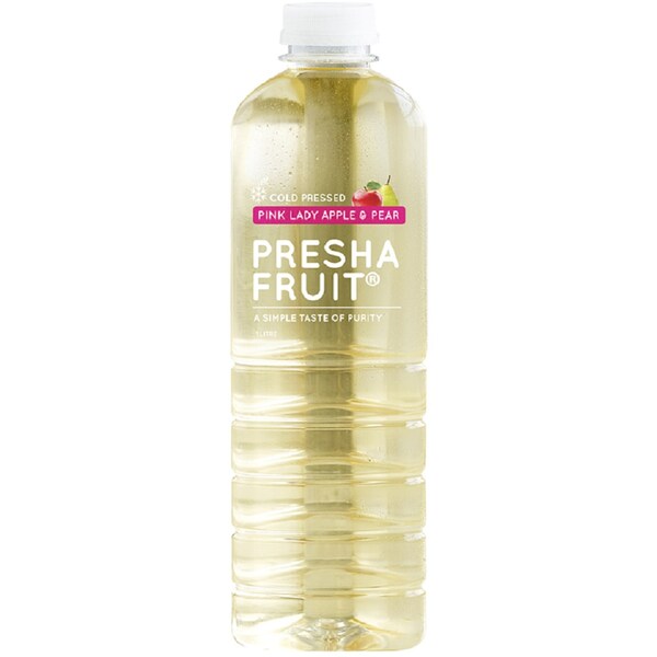 Preshafruit Pink Lady Apple & Pear Juice 1l