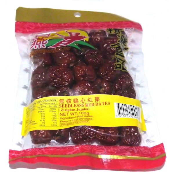 Sun Swallow Red Date Seedless 100g