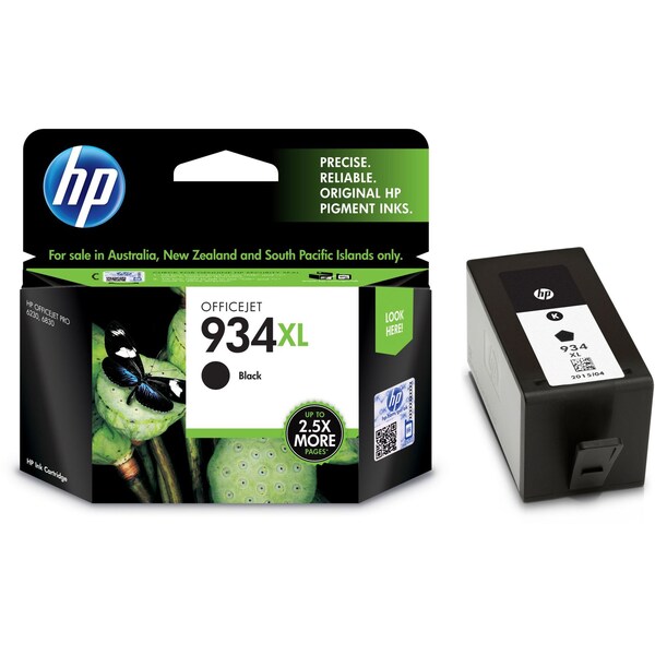 HP Printer Ink 934xl Black Each