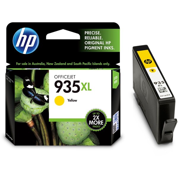 HP Printer Ink 935xl Yellow Each