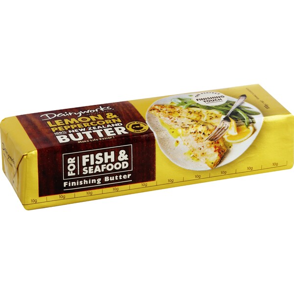 Dairyworks Lemon & Peppercorn Butter 100g