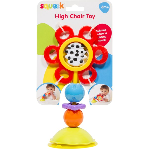 Squeek Twist And Chew High Chair Toy Each