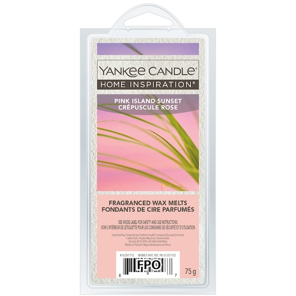 Yankee Candle Home Inspiration Pink Island Sunset Fragranced Wax Melts 75g