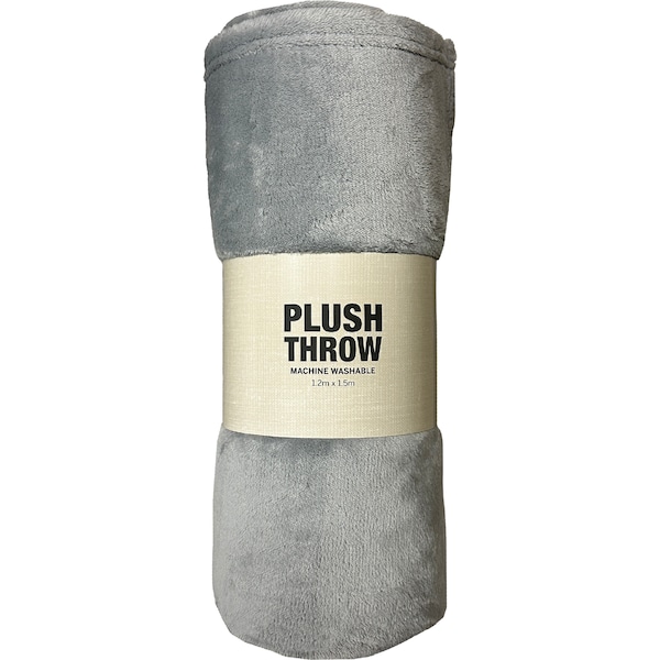 Plush Throw Blanket Assorted each
