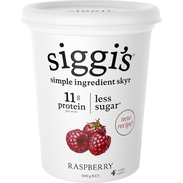 Siggi's Yoghurt Raspberry 500g