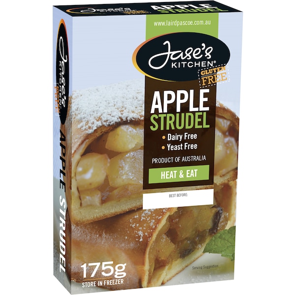 Jase's Kitchen Free Apple Strudel 175g