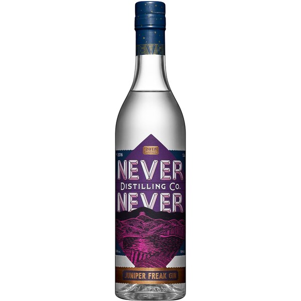 Never Never Juniper Freak Gin 500mL