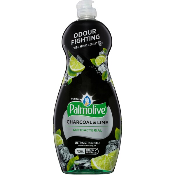 Palmolive Ultrastrength Antibacterial Dishwashing Liquid Charcoal 750ml