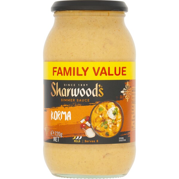 Sharwood's Korma Simmer Sauce Mild 720g