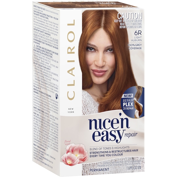 Clairol Nice'n Easy Repair Light Auburn 6r Each