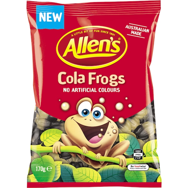 Allen's Cola Frogs 170g