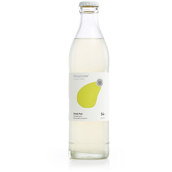 StrangeLove Cloudy Pear & Cinnamn Soft Drink 300ml