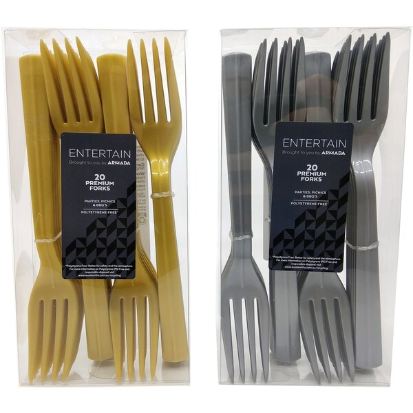 Armada Premium Forks 20 Pack