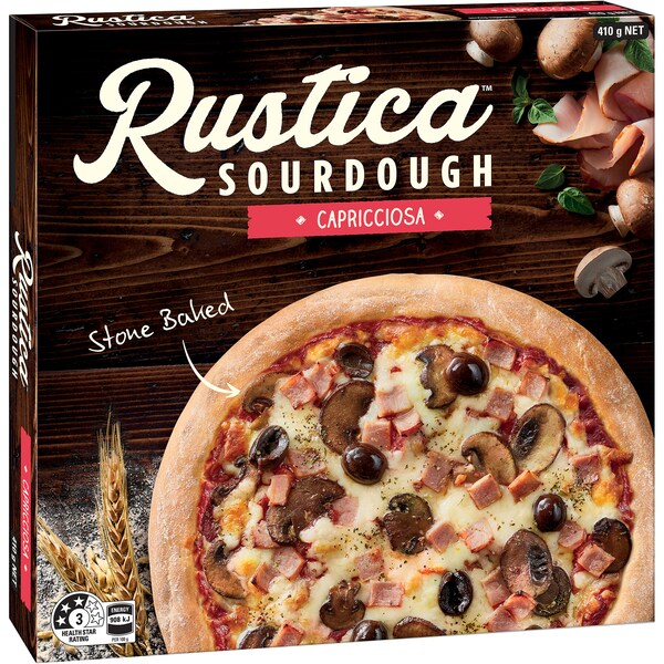 McCain Rustica Pizza Capricciosa 410g