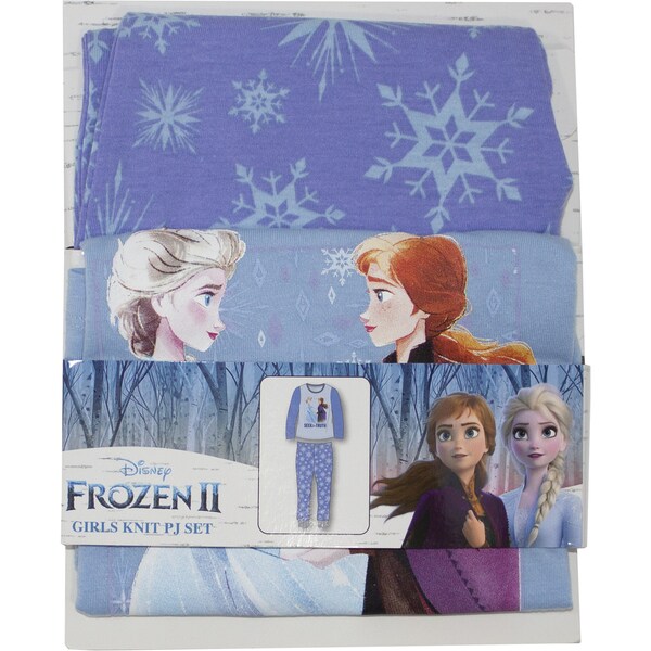 Disney Frozen 2 Girls Knit Pj Set Each