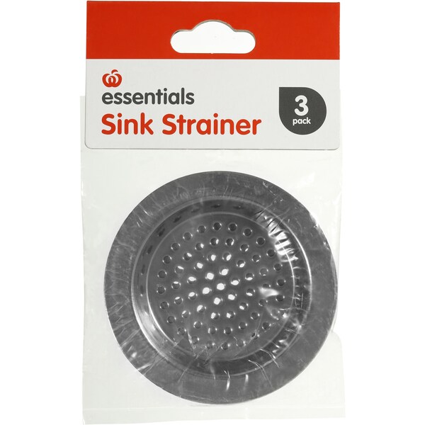Essentials Sink Strainer 3 Pack