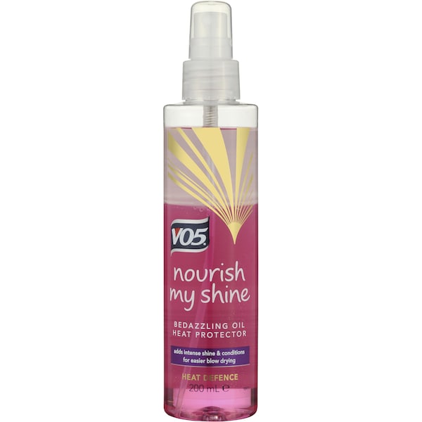 Vo5 Nourish My Shine Heat Protect Spray Bedazzling Oil 200ml