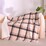 Double Sided Sherpa Throw Blanket Check each